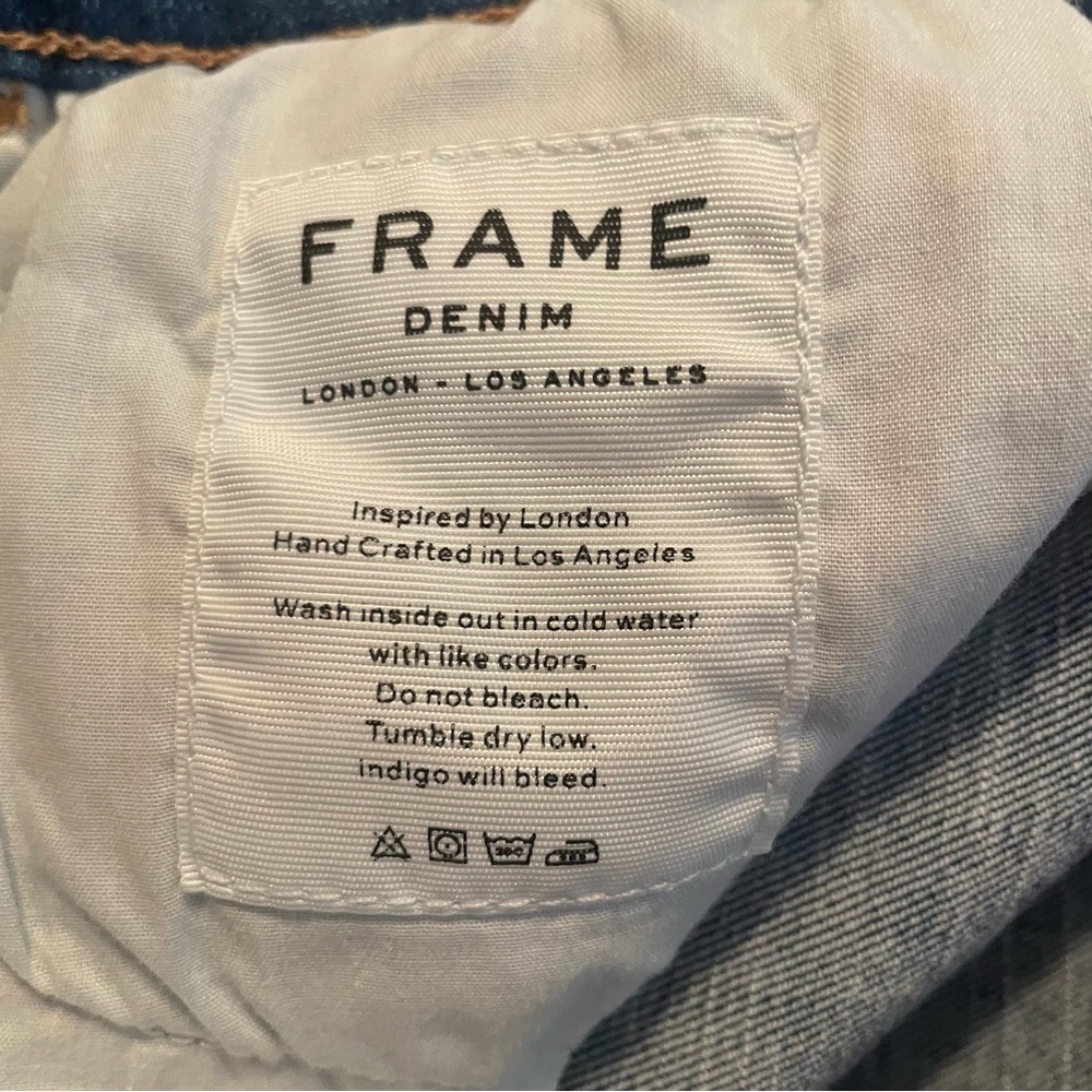 Frame Le Crop Bell Gail Jeans Sz. 28 - Picture 11 of 15